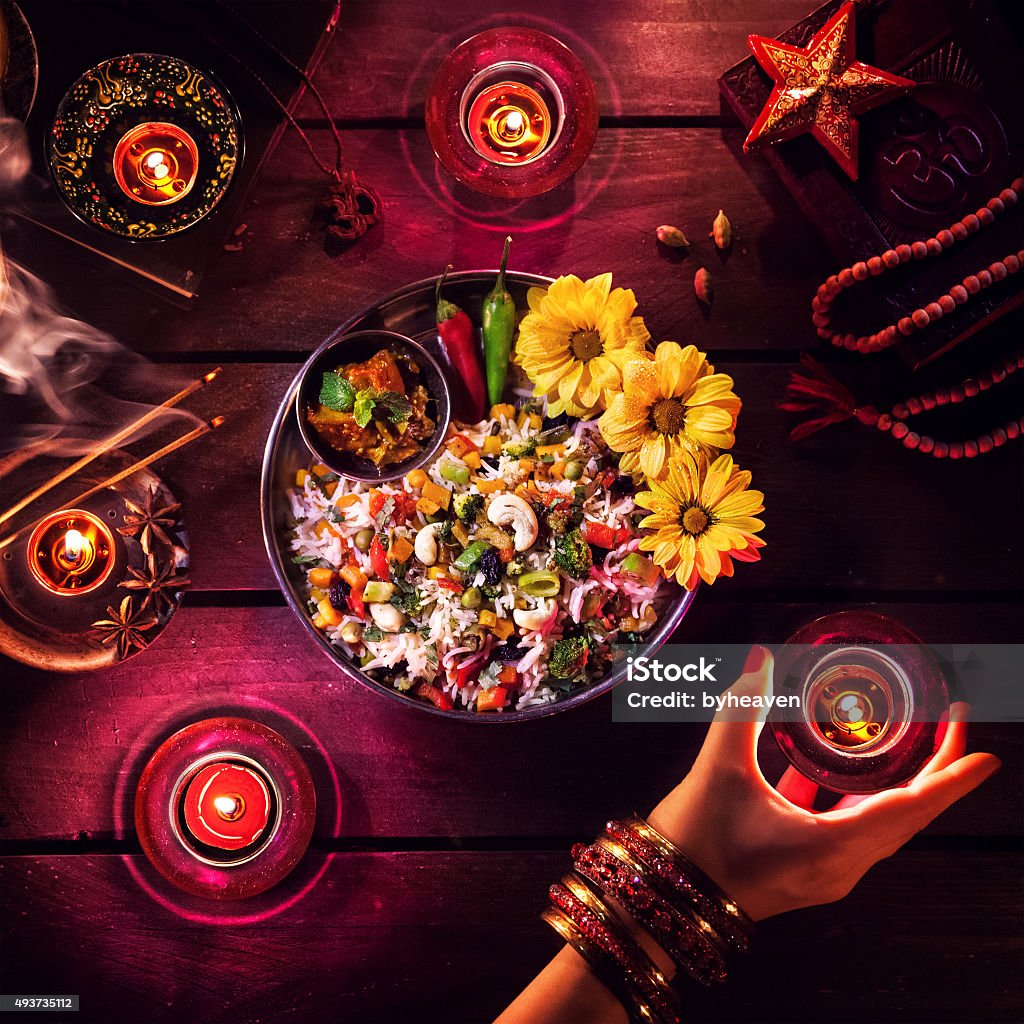 Diwali Celebration Stock Photo - Download Image Now - Diwali, Food ...