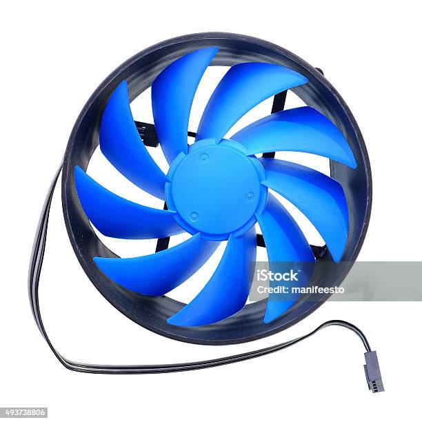 Cooler Computer Fan Equipment With Three Pin Stock Photo - Download Image Now - 2015, Air Duct, Business Finance and Industry