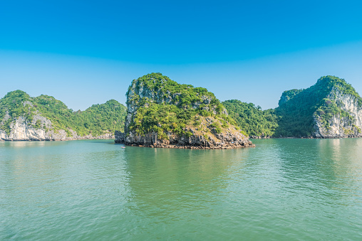 Amazing Halong Bay in the north of Vietnam