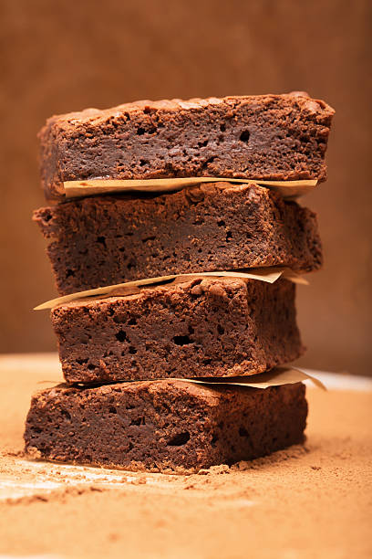 istock Pile of cocoa brownies 493745550