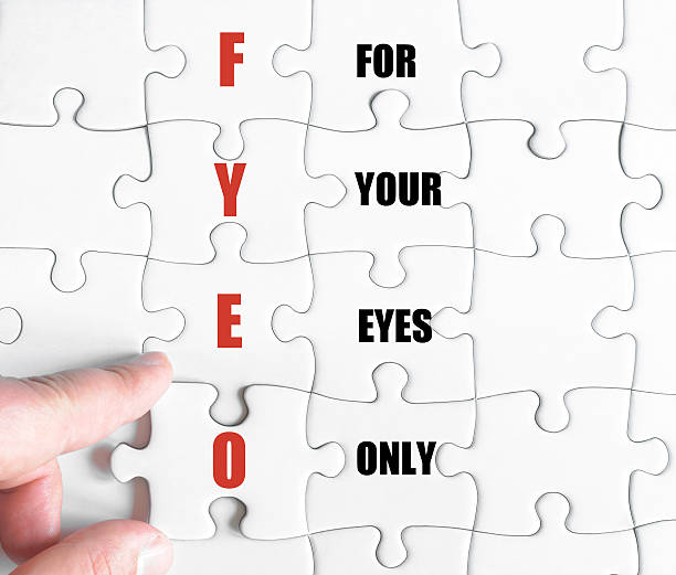 istock Last puzzle piece with Business Acronym FYEO 493747752