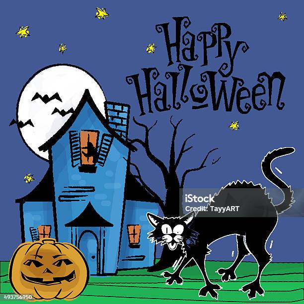 Halloween Stock Illustration - Download Image Now - 2015, Celebration, Fear