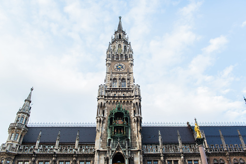 Munchen New Town Hall Marienplatz