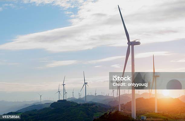 Wind Power Stock Photo - Download Image Now - Wind Turbine, China - East Asia, Wind Power