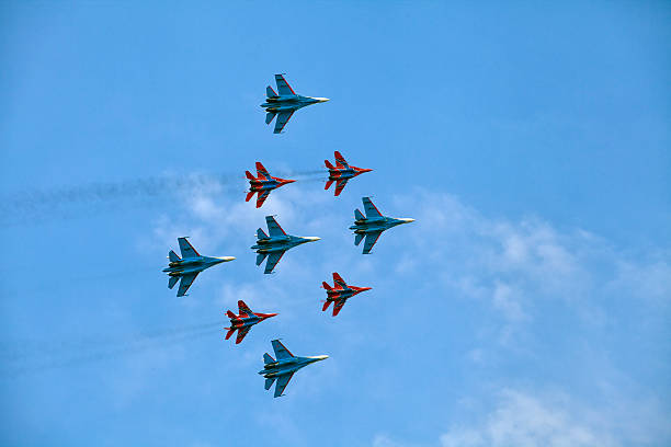 istock Military air show 493759196