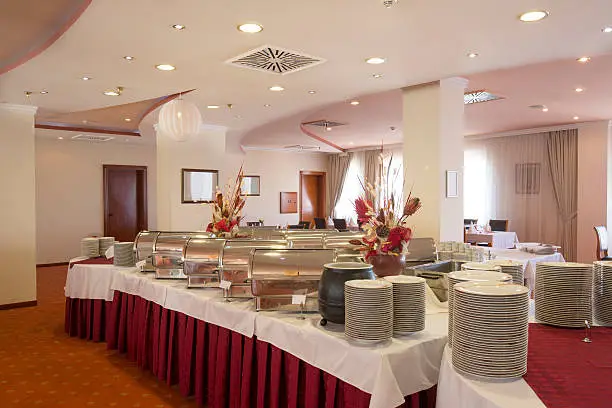 Photo of Buffet and catering table