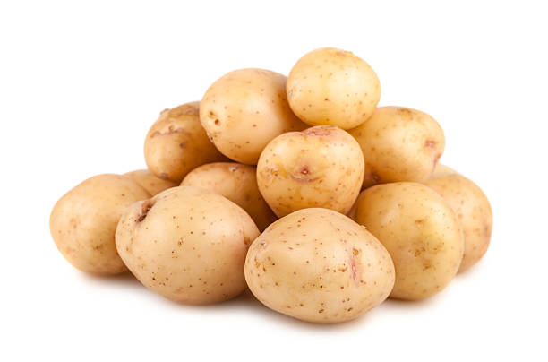 istock Heap of ripe raw potato 493760156