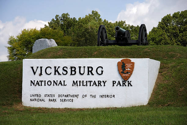 National Military Park Entrance Sign