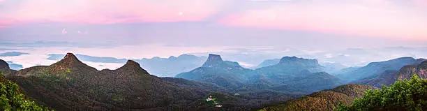 Photo of Sunrise over Adam's peak, Sri Lanka