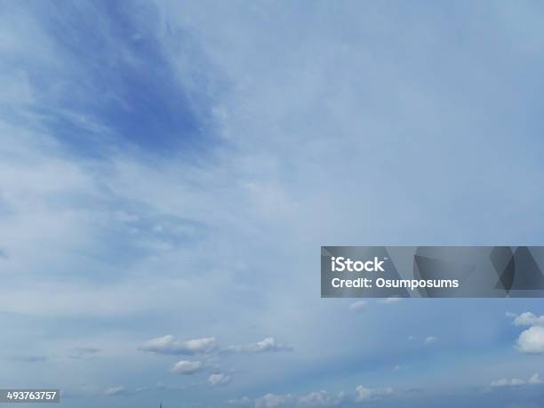 Spring Blue And White Clouds Stock Photo - Download Image Now - Air Pollution, Backgrounds, Beauty In Nature