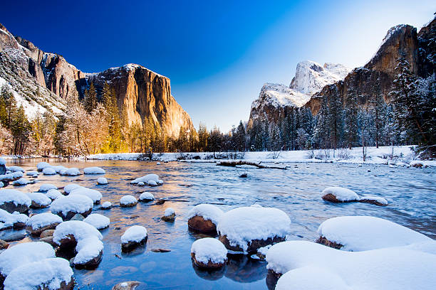 parque nacional de yosemite - parque nacional de yosemite - fotografias e filmes do acervo