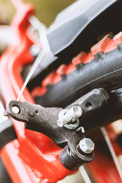 istock Close up of mountain bicycle. 493764138