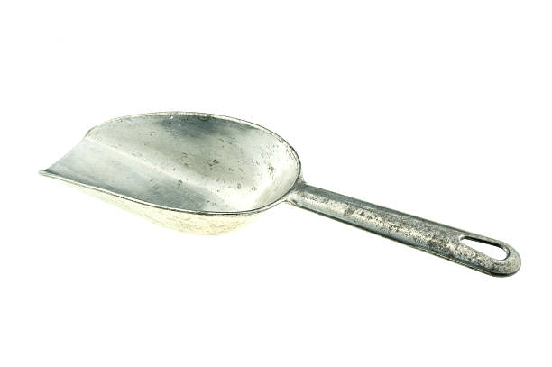 istock Aluminum scoop ice isolated 493764477