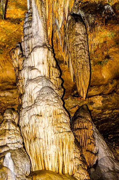 Photo of Luray Caverns, that was originally called Luray Cave