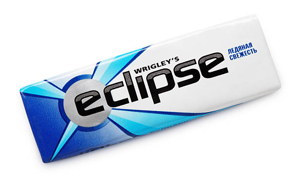 Chewing Gum Wrigleys Eclipse Stock Photo - Download Image Now - Bubble Gum,  Candy, Clipping Path - iStock