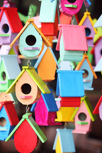istock colorful bird house 493765786