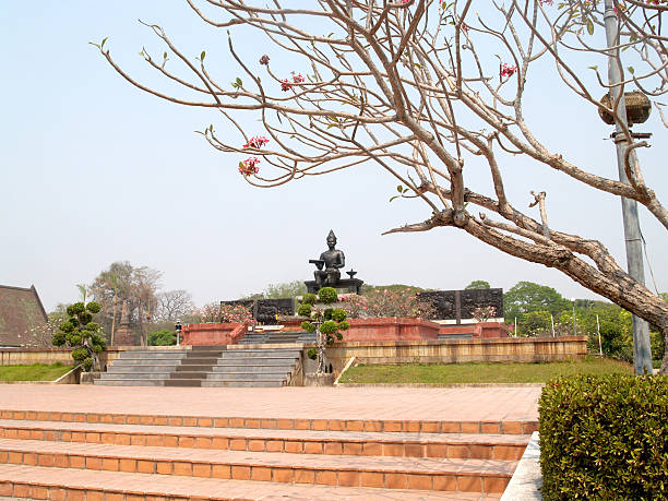 istock Temple Buddha Statue  in Sukhothai Historical Park,Thailand 493766137