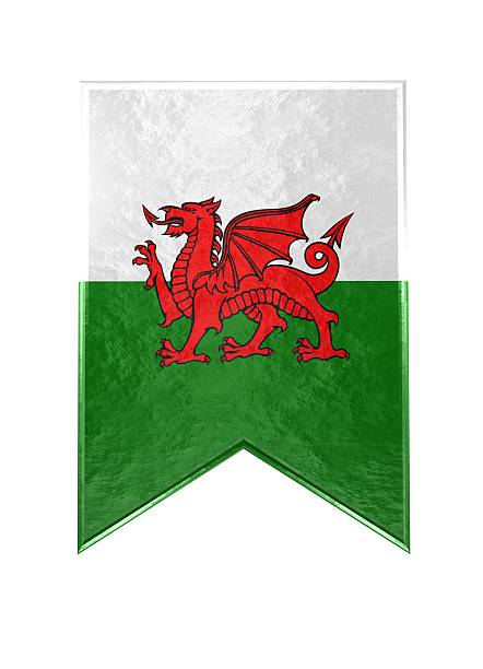 Flag - Wales stock photo