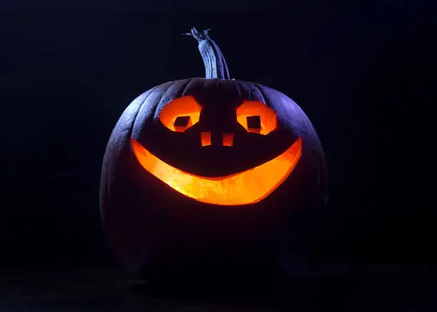 Halloween Pumpkin Smiling