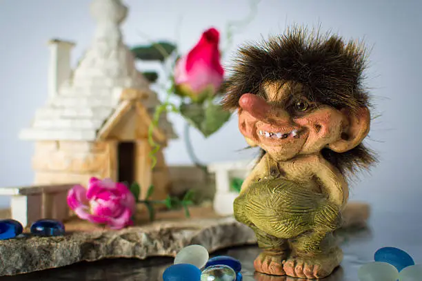 Portrait of Norwegian troll