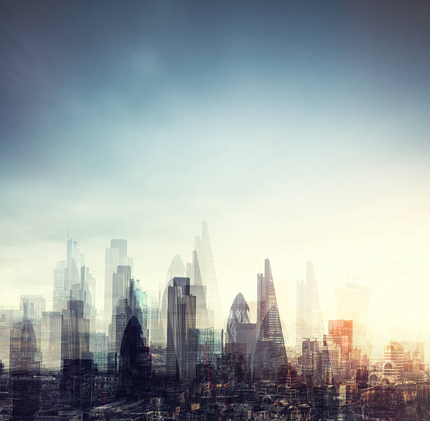 istock City Of London Multiple Exposure 493783750