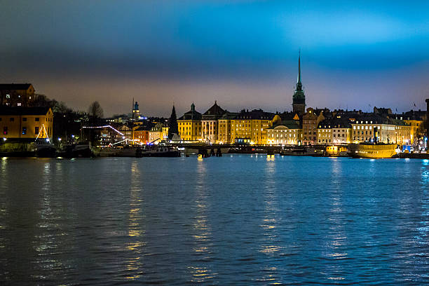 istock Night View over Stockholm 493787472