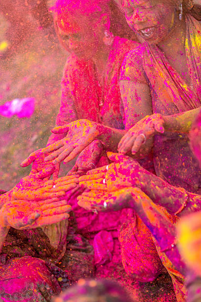 istock Indian People Celebrating Holi Festival 493787566