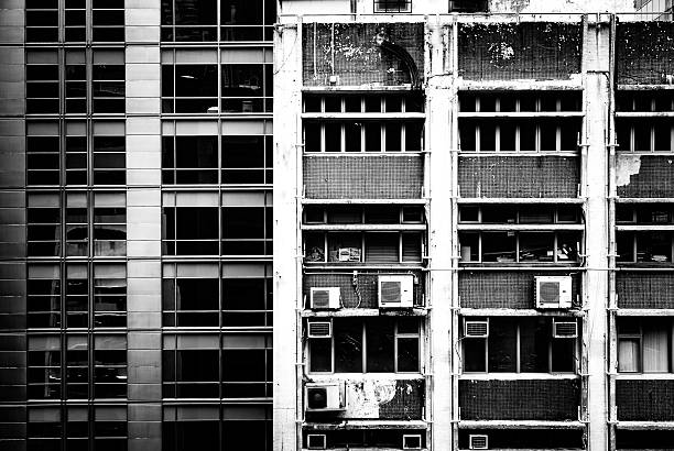 istock Hong Kong CityScape  B&W 493788720