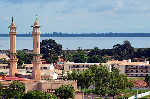 istock King Fahahd mosque and St Augustine High School, Banjul 493788734