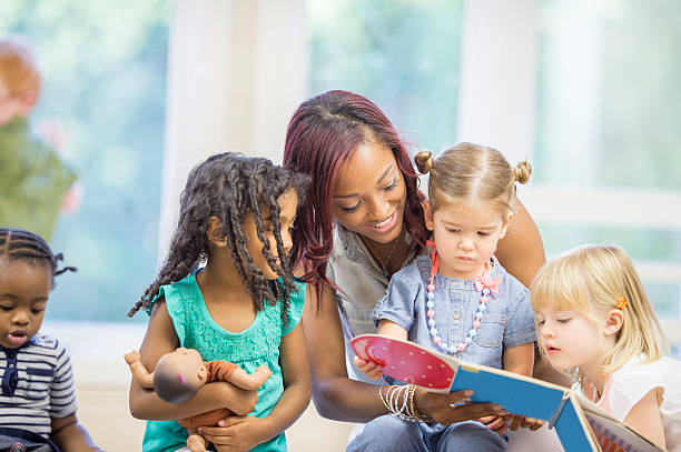 istock Teacher Reading the Children a Picture Book 493788928