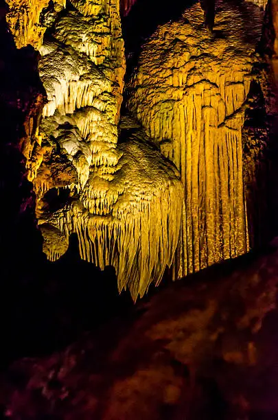 Photo of Luray Caverns, that was originally called Luray Cave