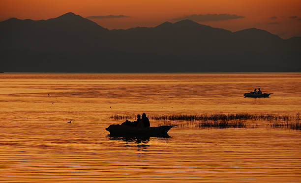 istock People Sunset and Lake in Turkey. 493794628