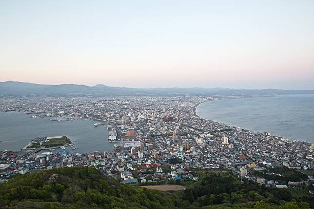 istock Top View of Hokkaido 493795838