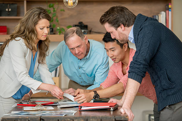 istock Design Professionals Working on a Color Palette 493797168