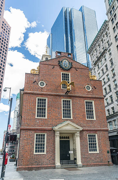 istock Old Boston State House in Boston, MA 493797658