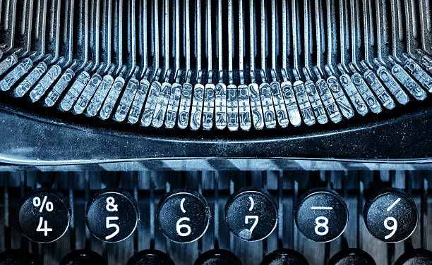 istock Detail of an old typewriter 493798211