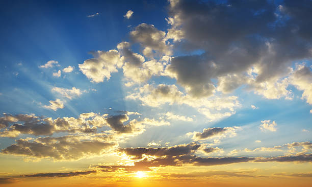 istock Sky panorama of sunset. 493798271