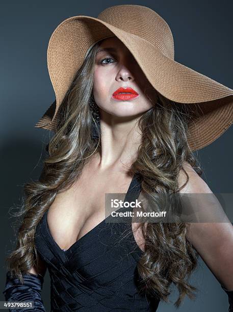 Mystery Woman Stock Photo - Download Image Now - Adult, Adults Only, At The Edge Of