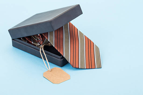 tie as a gift stock photo