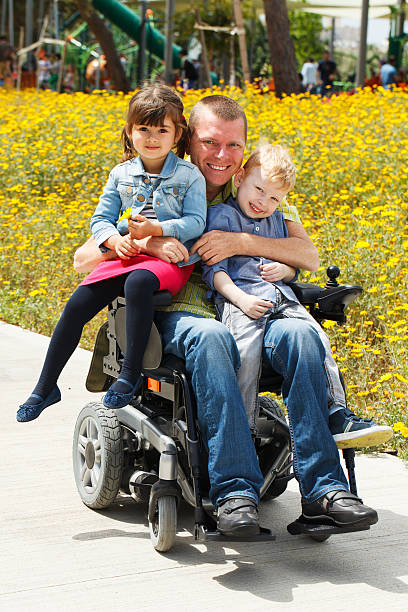 istock Dad play with son and daughter 493801333