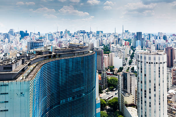 istock Sao Paulo skyline, Brazil 493829302