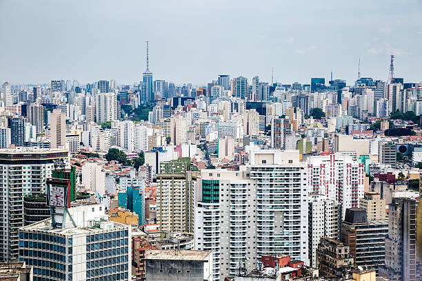 istock Sao Paulo skyline, Brazil 493829406