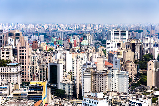 Sao Paulo skyline, Brazil