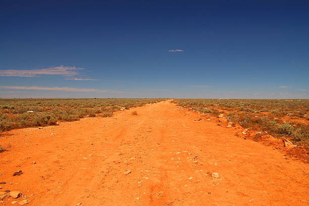 istock Track across the Australian outback 493830158