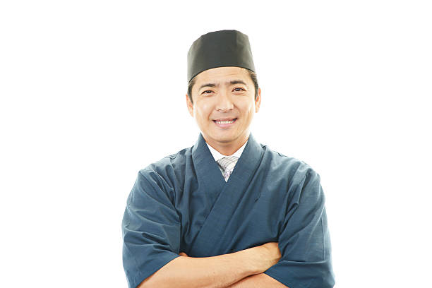 istock Portrait of a Japanese chef 493833817