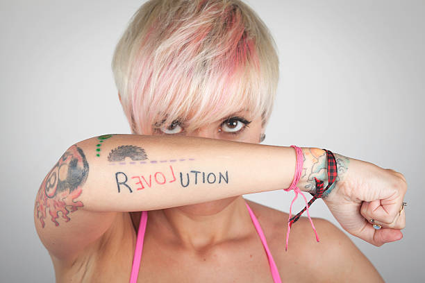 Frauen Tattooed Arm – Foto