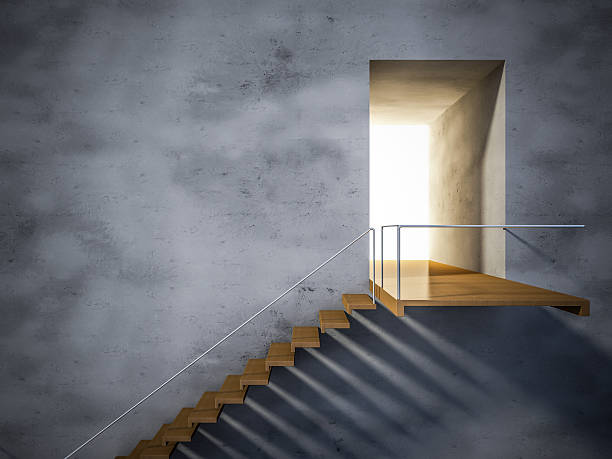 istock 3ds wooden stair 493836146