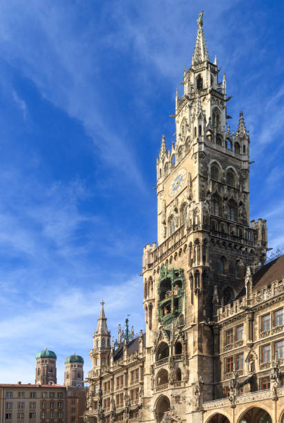 istock Munich, Gothic City Hall at Marienplatz, Bavaria, Germany 493836173