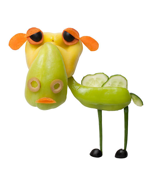 istock Camel made of vegetables 493837180
