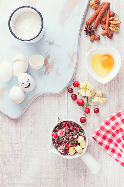 Cranberry and Apple Cake